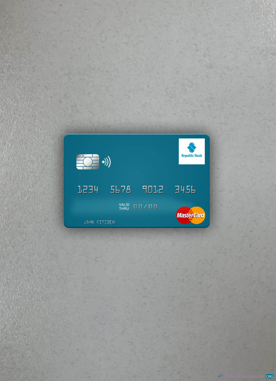 Download Grenada Republic Bank Grenada mastercard photolook front Photoshop template